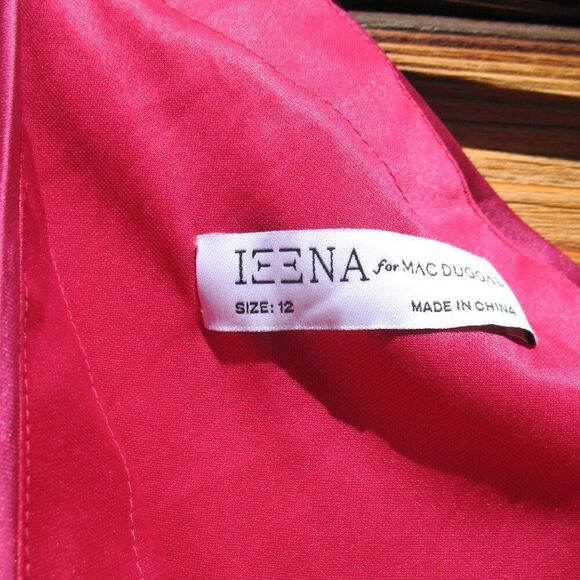 Mac Duggal 26654 Gathered One Shoulder Satin Faux Wrap Gown Dress - Picture 14 of 16